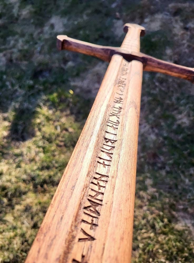 The Ranger - Solid Hardwood Two-Handed Sword - Cosplay & Display Replica